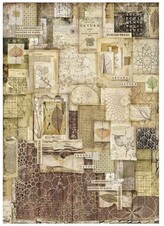 Papier ryżowy A3 Forest – Ramki, Stamperia