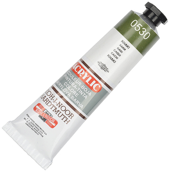 Farba akrylowa khaki 0530 40 ml, Koh-I-Noor Farba akrylowa khaki 0530 40 ml, Koh-I-Noor