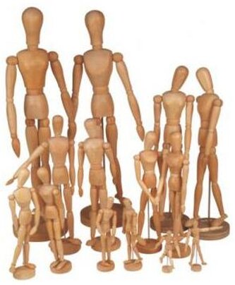 Manekin postać ludzka 11cm
