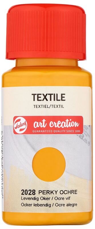 Farba do tkanin Textile Colour 50ml Perky Ochre 2028, Talens