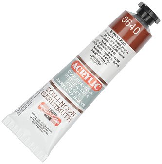 Farba akrylowa jas.-brąz. 0640 40 ml, Koh-I-Noor Farba akrylowa jas.-brąz. 0640 40 ml, Koh-I-Noor