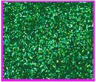 Pianka artystyczna Mikroguma brokatowa 20x30cm op. 5 ark. c. zielona, Galeria Hobby