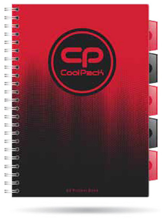 Kołonotes A4 Gradient Cranberry CoolPack, Patio