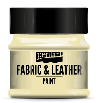 Farba do tkanin i skór 50ml skorupka jajka, Pentart