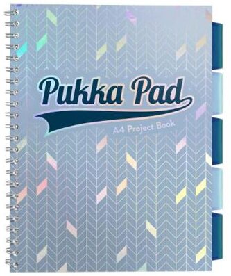 Kołonotes A4 Project Book Glee jasnoniebieski kratka, Pukka Pad