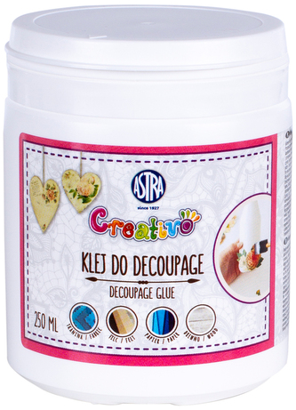 Klej do decoupage Creativo 250 ml, Astra Klej do decoupage Creativo 250 ml, Astra
