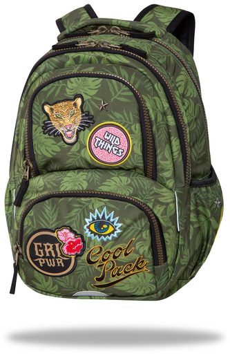 Plecak młodzieżowy Spiner Termic Green (Badges G) CoolPack, Patio