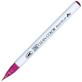 Marker Clean Color Real Brush - dark pink  027, Kuretake