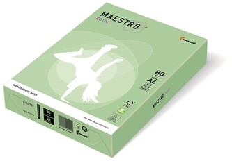 Papier ksero kolorowy A4 80g. zielony-średni MG28, Maestro color