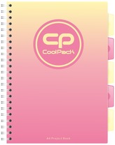 Kołonotes A4 Gradient Peach CoolPack, Patio