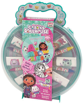 Zestaw artystyczny - podróżny Gabby"s Dollhouse, Kids