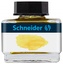 Atrament do pióra szklany kałamarz, 15ml, cytrynowy, Schneider