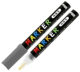 Marker akrylowy 1-2 mm, ciemnoszary APL911-8, M&G;