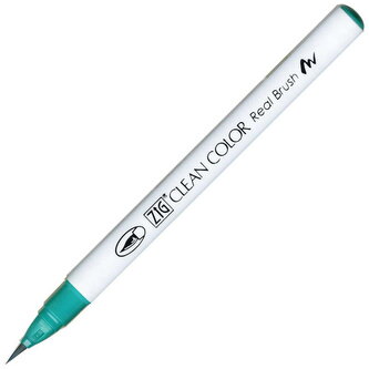 Marker Clean Color Real Brush - turquoise green  042, Kuretake