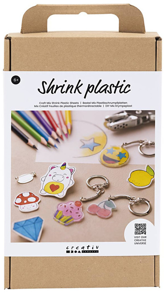 Zestaw z folią termokurczliwą, akcesoria, Creativ