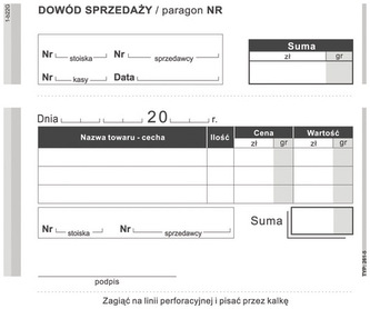 Druk  Dowód Sprzed.A6 MiP
