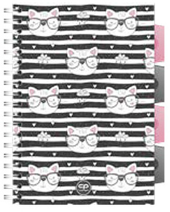 Kołonotes A5 PP Catnip CoolPack, Patio Kołonotes A5 PP Catnip CoolPack, Patio