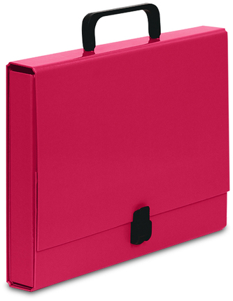 Teczka z rączką A4 4cm Classic różowa, VauPe Teczka z rączką A4 4cm Classic różowa, VauPe