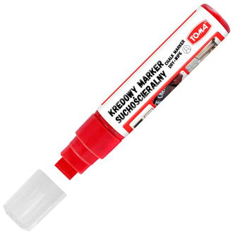 Marker suchościeralny 8x15mm czerwony, Toma