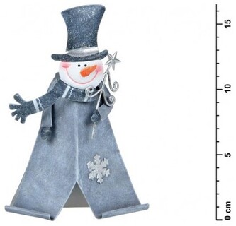 Dekoracja świąteczna Bałwanek 3 - 17cm 8885718, MFP