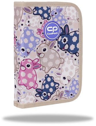 Piórnik jednoklapkowy bez wyposażenia Clipper White Bunny CoolPack, Patio