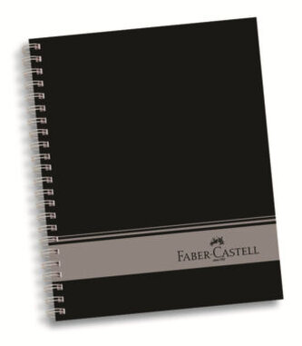 Kołonotes A4 120k. (krata 90 i linia 30) twarda okł. 255975, Faber-Castell