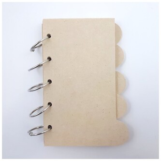 Lustro okrągłe w ramce MDF 30cm, Stamperia