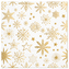 Serwetki 33x33cm Shiny Snowflakes, Paw