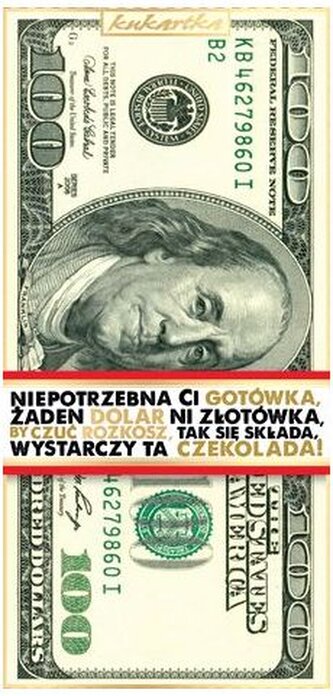 Czekolada 107 banknot (100 dolarów), Passion