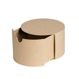 Pudełko okrągłe z szufladką 16 x 16 x 10 cm BT087 C, Decopatch