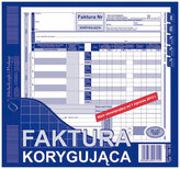 Druk Faktura korygująca 2/3 A4, MiP