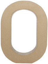 Litera fantazyjna "O" z masy papierowej AC408, Decopatch