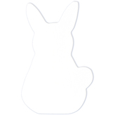 Sylwetka zająca 12 cm AC435, Decopatch