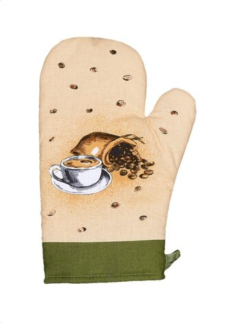 Chňapka kuchyňská, Káva, zelená