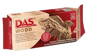 Glina modelarska drewno 350g, DAS Fila Glina modelarska drewno 350g, DAS Fila