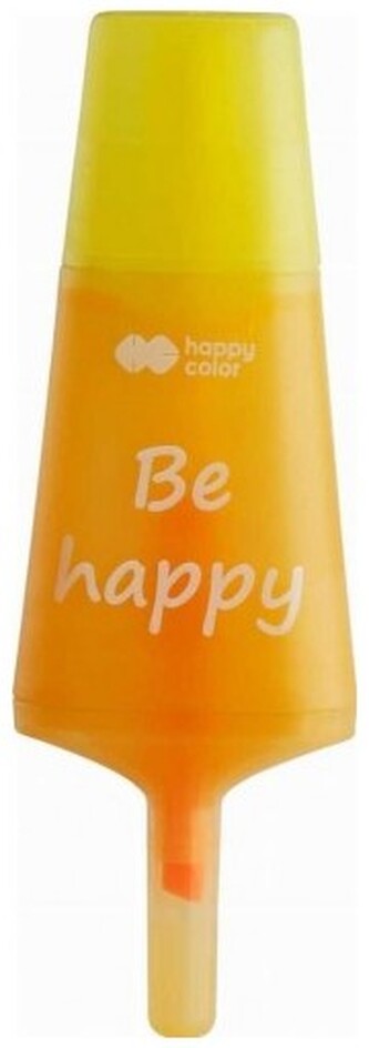 Zakreślacz zapachowy Feelingi-Lolly 2w1 pomarańczowy-żółty. Happy Color