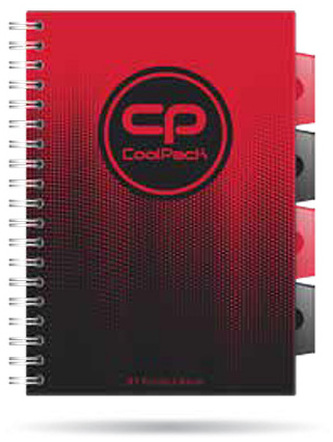 Kołonotes B5 Gradient Cranberry CoolPack, Patio