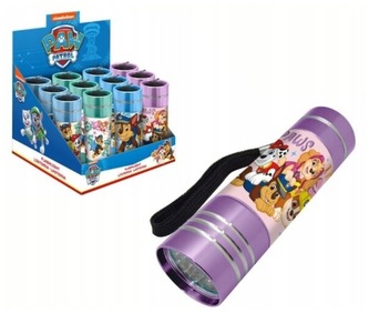 Latarka LED 9cm 1 z 4 wzorów Paw Patrol, Kids