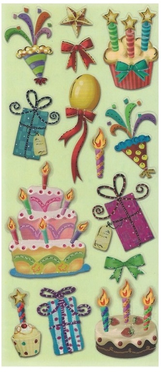 Naklejki 3D Party CLA11, Brewis