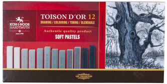 Pastele suche szare 8592, Koh-I-Noor Pastele suche szare 8592, Koh-I-Noor