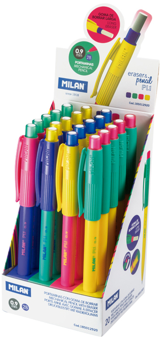 Ołówek automatyczny PL1 Touch HB 0.9 mm, Milan