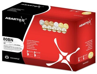 Toner 80BN do HP LJ PRO 400 CF280A N 2,7K, Asarto