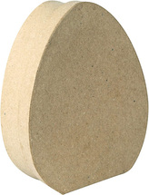 Pudełko w kształcie jajka 12 x 14,5 x 4 cm BT068C, Decopatch