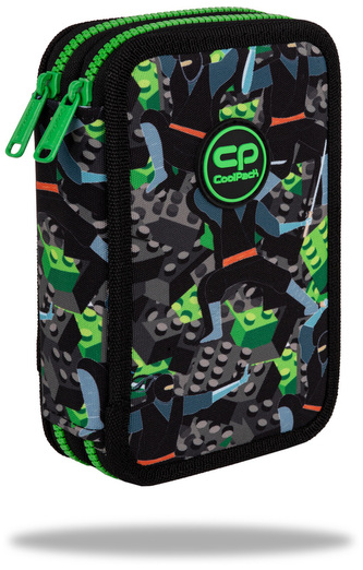 Piórnik podwójny z wyposażeniem Jumper 2 Kids From The Block CoolPack, Patio