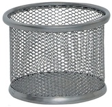 Pojemnik na przybory Office Set, metalowy, 90x68mm, srebrny, Q-Connect