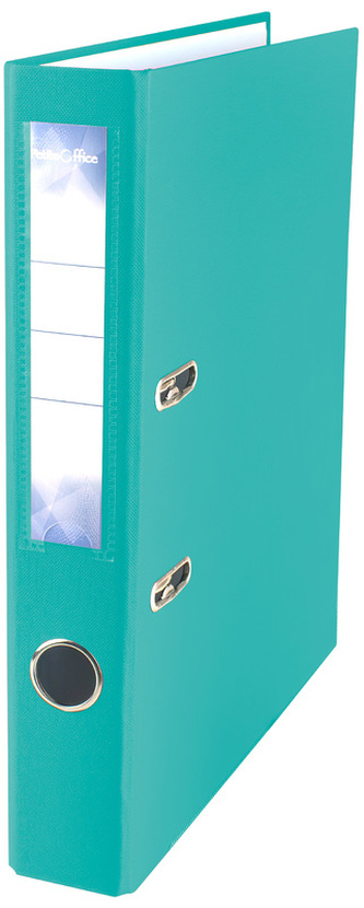 Segregator A4 50mm mech. dźwig. turkusowy, Petite Office