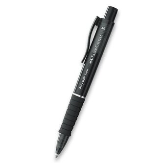 Długopis Poly Ball View czarny, Faber-Castell