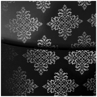 Karton ozdobny Glamour czarny 20 ark. A4 230g/m2, Galeria Papieru
