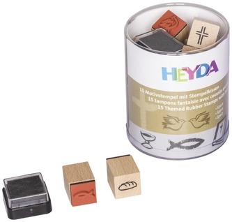 Stemple zest. 15szt.+podusz.SPIRIT Komunia/Ślub, Heyda