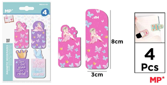 Zakładki magnetyczne Balet 4 szt., Main Paper